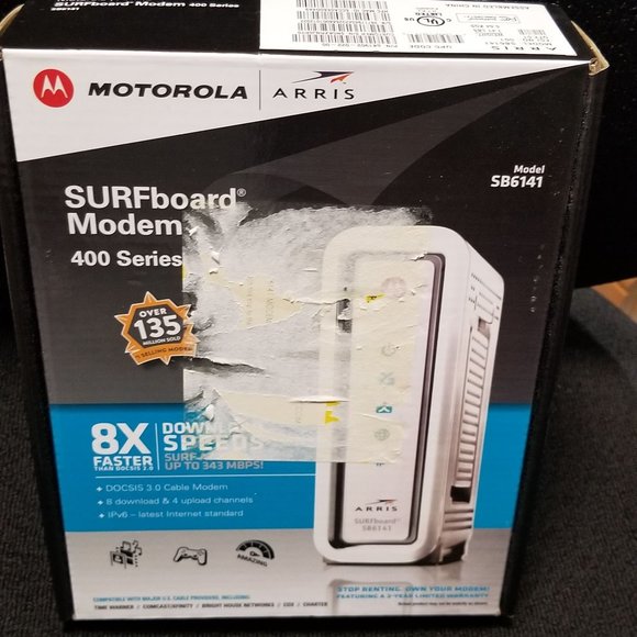 ARRIS SURFboard SB6141 DOCSIS 3.0 Cable Modem - Picture 3 of 5